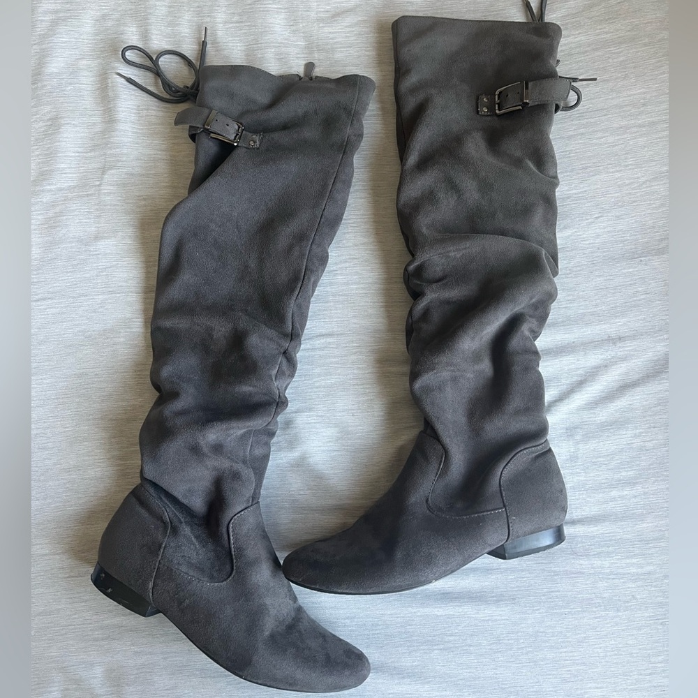 Women’s Suede Over The Knee Boots